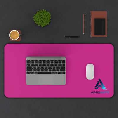 ApexMatz Pro Series Rose Pink Gaming Deskmat - Extra Large Minimalist Performance Mouse Pad