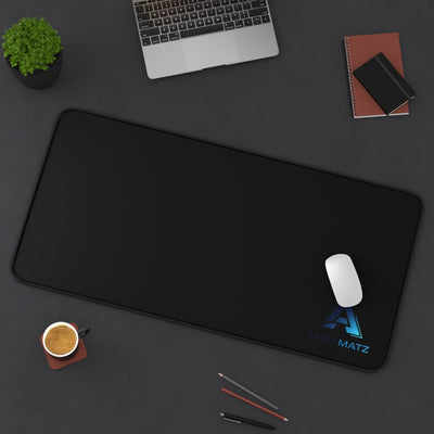 ApexMatz Pro Series Black Gaming Deskmat - Extra Large Minimalist Performance Mouse Pad