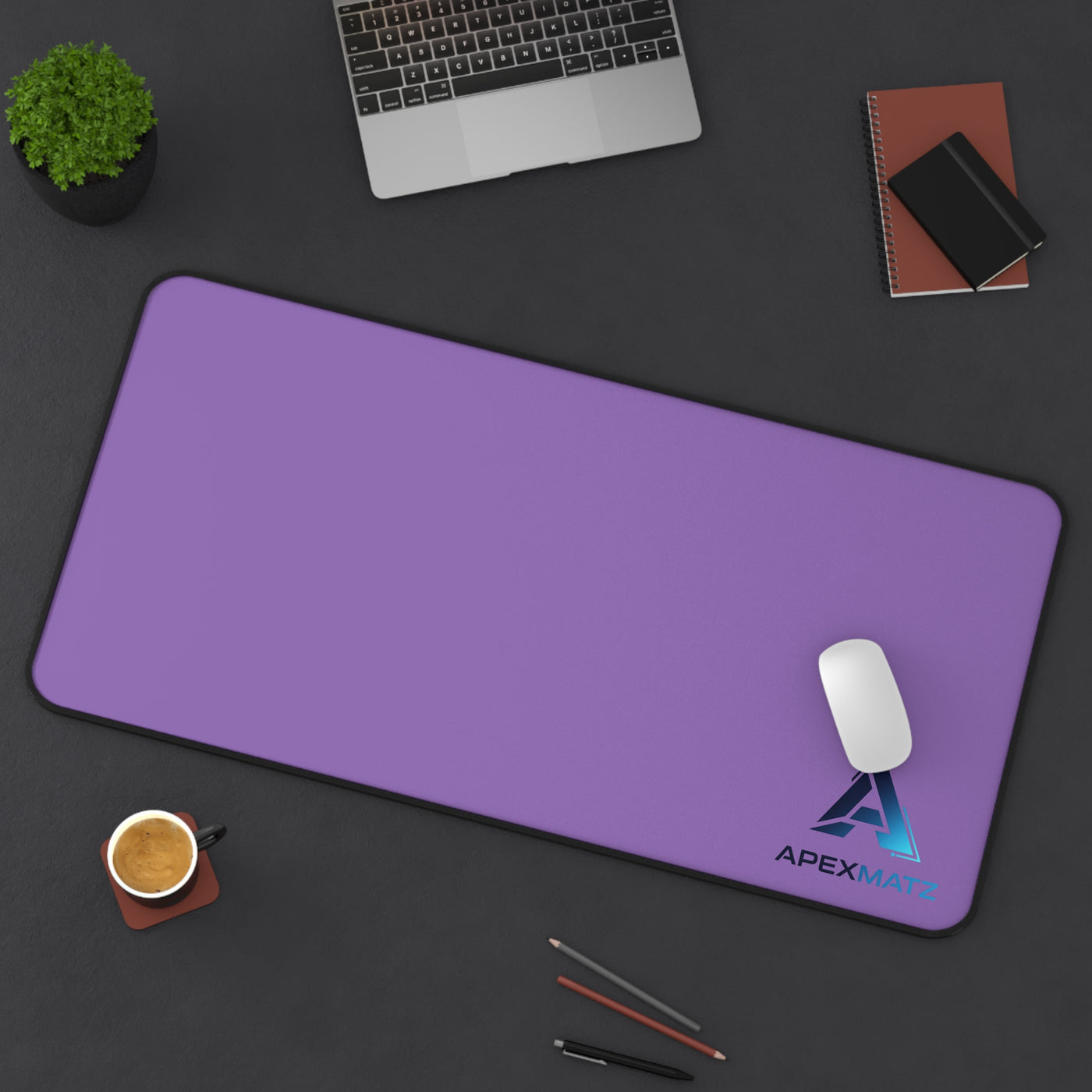 ApexMatz Pro Series Lavender Gaming Deskmat - Extra Large Minimalist Performance Mouse Pad
