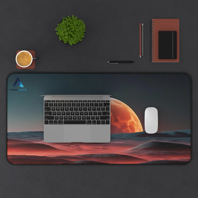 ApexMatz Blood Moon Gaming Deskmat - Large Lunar Mouse Pad