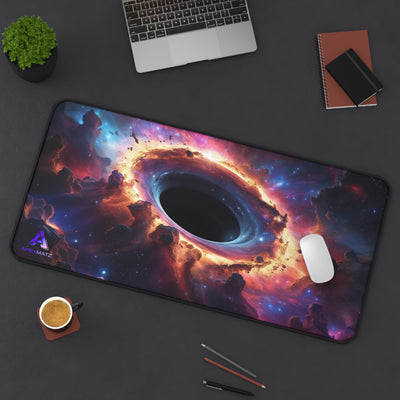 ApexMatz Stellar Creation Gaming Deskmat - Large Black Hole Mouse Pad