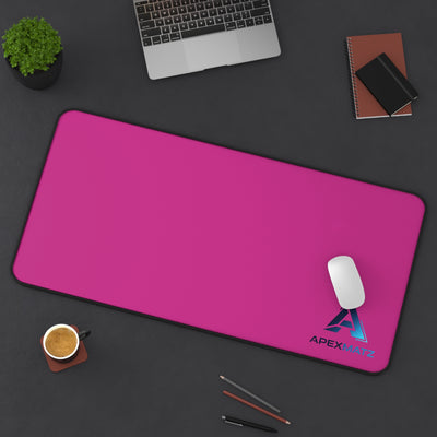 ApexMatz Pro Series Rose Pink Gaming Deskmat - Extra Large Minimalist Performance Mouse Pad