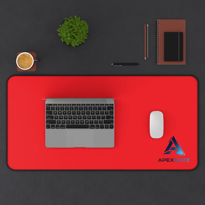 ApexMatz Pro Series Red Gaming Deskmat - Extra Large Minimalist Performance Mouse Pad