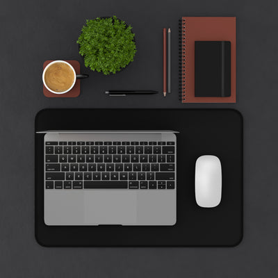 ApexMatz Pro Series Black Gaming Deskmat - Large Minimalist Performance Mouse Pad
