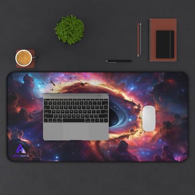 ApexMatz Stellar Creation Gaming Deskmat - Large Black Hole Mouse Pad