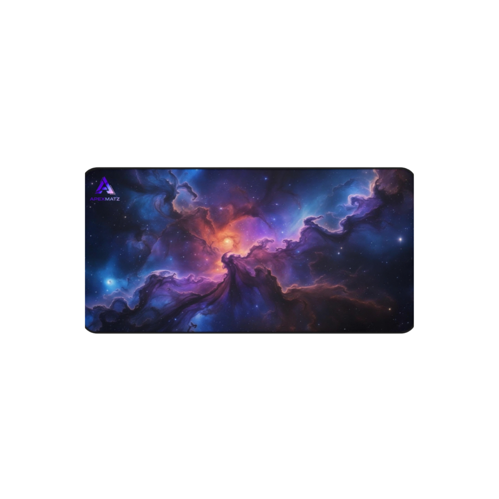 ApexMatz Cosmic Cloud Gaming Deskmat - Large Nebula Mouse Pad