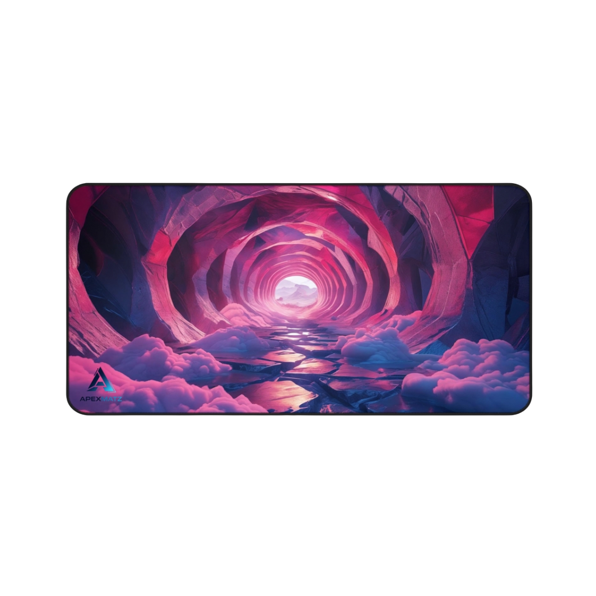 ApexMatz Ethereal Gateway Gaming Deskmat - Large Mystical Cave Path Mouse Pad